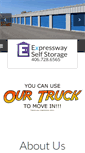 Mobile Screenshot of expresswayselfstorage.com