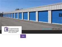 Tablet Screenshot of expresswayselfstorage.com
